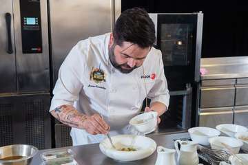 Las demostraciones culinarias formaron parte de la segunda jornada de la Feria Gran Canaria Me Gusta (Foto TA)